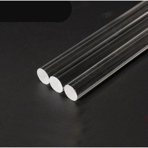 300mm length 13/14/15/16/17/18/19/20/25/30mm diameter acrylic bar solid wand transparent plexiglass cylindrical rod PMMA stick