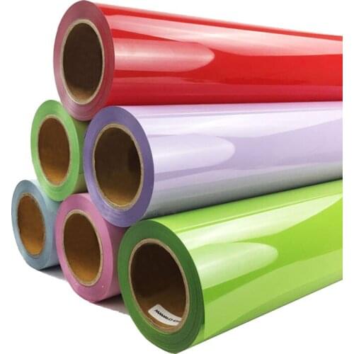 50CM X 9Meter/Roll Korea heat transfer PU vinyl for t shirts high-quality heat transfer film