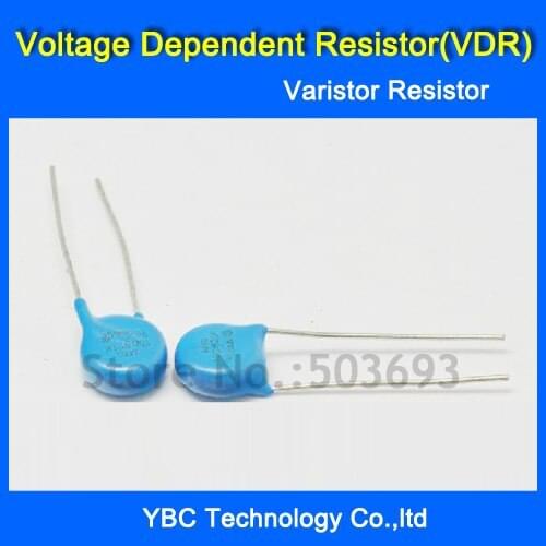Free Shipping 100pcs/lot Voltage Dependent Resistor VDR 14D241K 14D-241K Varistor Resistor