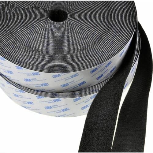 Nylon Hook & Loop self adhesive fastener magic tape, bonding craft diy handmade quilting curtain wide 16/20/25/30/40/50mm