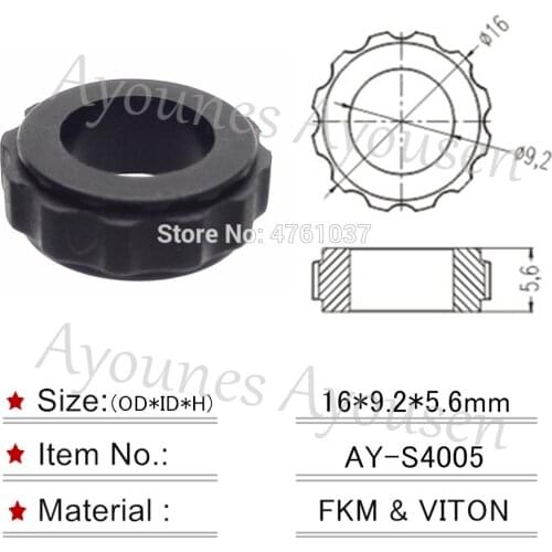 Free Shipping 50pcs For Fuel Injector Rubber seal Grommet Repair Kits Upper Seal For Mazda 626 (AY-S4005)