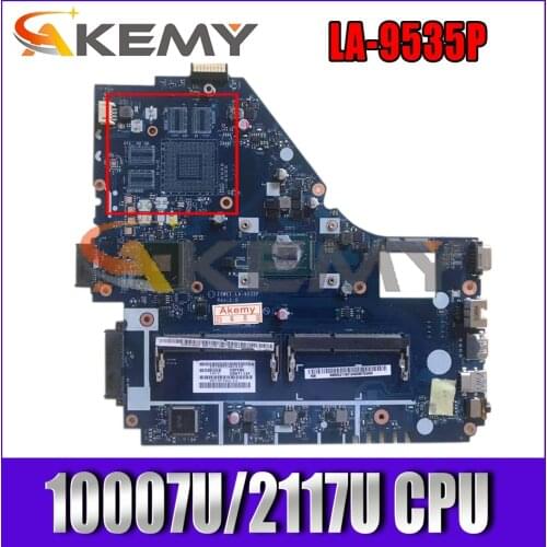 Free shipping) Z5WE1 LA-9535P For ACER E1-530 E1-570 E1-570G Laptop Motherboard With HM77 10007U/2117U DDR3 100% Fully Tested