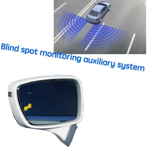 Car BSD BSM BSA Blind Area Spot Warning Drive Mirror Rear Radar Detection System For BUICK Enclave MK2 2017~2020