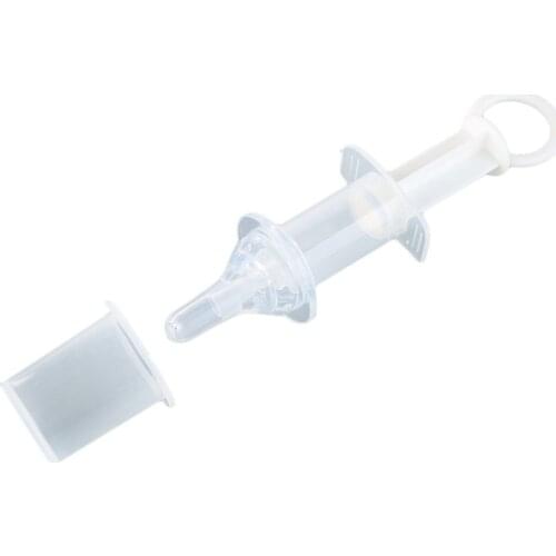Baby Squeeze Medicine Dropper Dispenser Infant Baby Pacifier Needle Feeder Feeding Anti Choking Needle Syringe Dropper Utensils