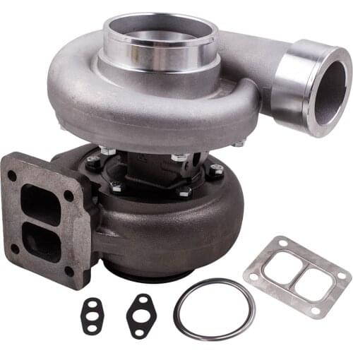 GT45 Turbo T4 V-band Turbocharger Wet Float A/R .66 1.05 Universal turbine Turbolader for 3.0L-6.0L engine GT45R-5 turbo