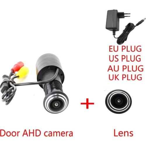 1080P HD Door Eye CCTV AHD Mini Home Video Peephole Door Hole Camera SONY Chip 2MP Star Light 0.001 Lux Wired Security Camera
