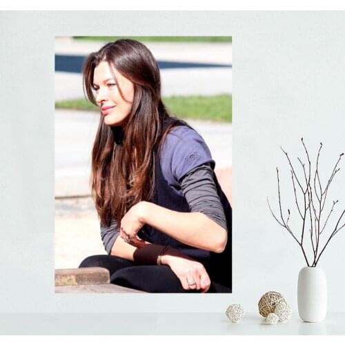 Nice Milla Jovovich Custom Canvas Poster Art Home Decoration Cloth Fabric Wall Poster Print Silk Fabric