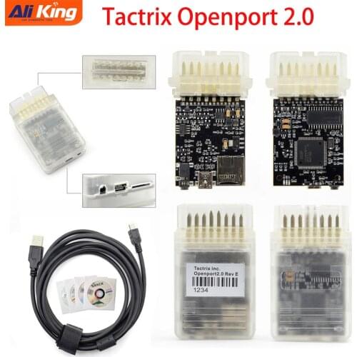 Best Quality A+++ Tactrix Openport 2.0 ECU Chip Tuning Tool ECU FLASH Cable Tactrix Open port 2.0 original design ECU Programmer