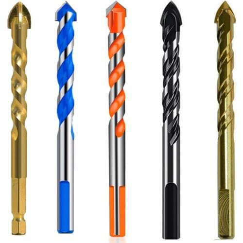 Colours Multifunctional Drill Bit for Metal Steel Porcelain Ceramic Tile Concrete Brick Plastic Wood