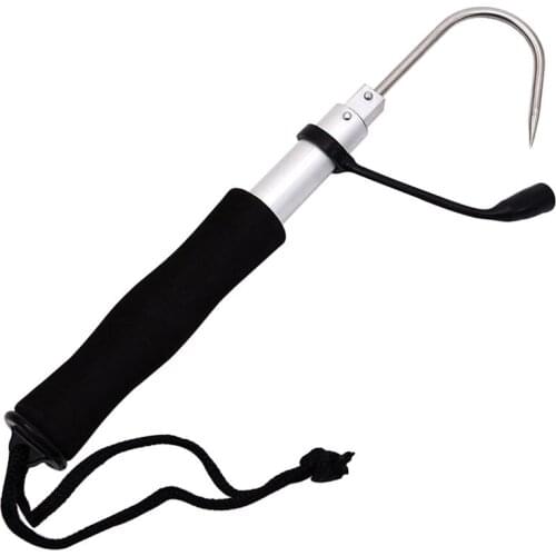 Ice Fishing Gaff Hook Telescopic Fish Gaff Stainless Fishing Spear Hook Hand Gaffs YS-BUY