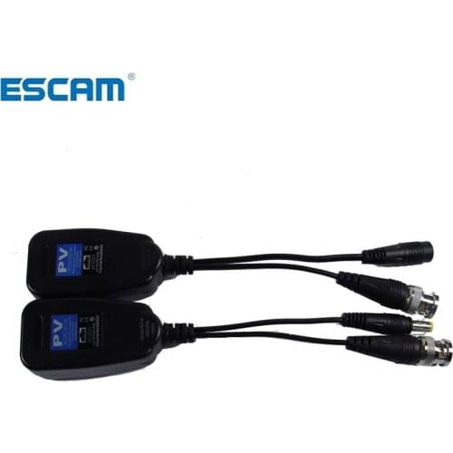 RJ45 1CH Passive Balun CCTV Balun Video Balun Transceiver Supply Power For HDCVI HDTVI AHD Analog High Definition Camera