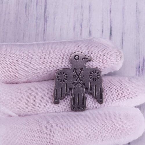 Vintage Bird Pin Badge