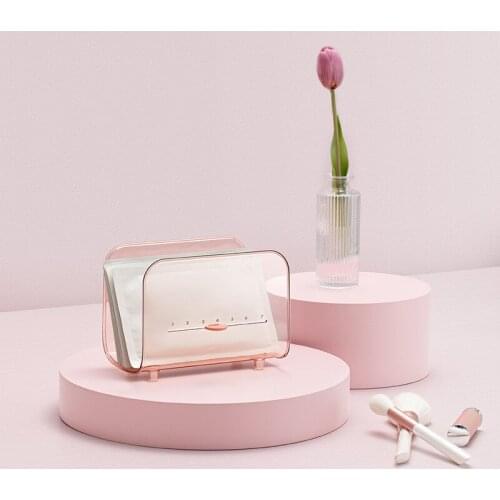 2021 Waterproof Portable Face Masks Case Organizer Mask Cover Storage Box U-shaped Mask Storage Box For Makeup Storage New Hot