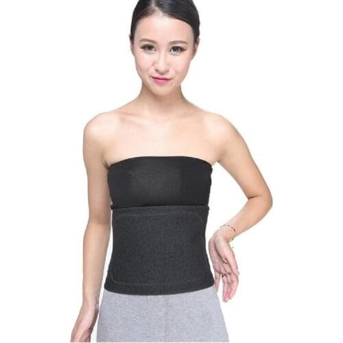 Winter warm cashmere wool female or male waist belt thickening belt warm stomach