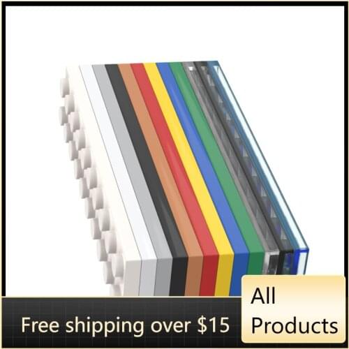 10PCS Build MOC Compatible Assembles Particles 3832 2x10 For Building Blocks Parts DIY Toys Educational Kid Gifts For Children