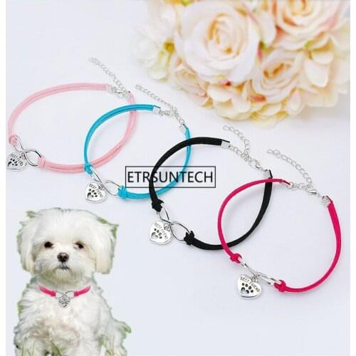 100pcs Dog Collar Pet Dog Tag Collar Custom Puppy Cat Nameplate ID Collars Adjustable For Dogs