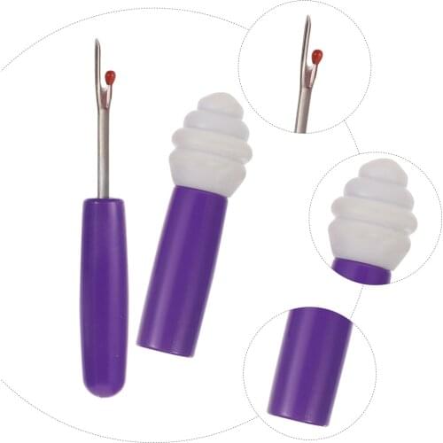 2Pcs Seam Ripper Chic Nice Fine Thread Cutter Thread Disconnector DIY Sewing Removal Tool Release Stitch Unpicker