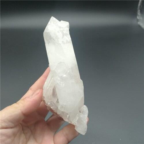 270g Natural high quality White Crystal Clusters for Home Decoration LA2082