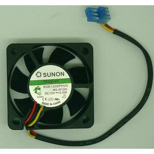 KDE1205PHV3 SUNON 5015 5cm 5cm Fan 50x15mm 3-Pin Speed server cooling fan