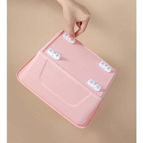 4pcs/set Adhesive Swivel Casters Universal Furniture Wheel Castor Directional Roller for Box Platform Trolley Pully