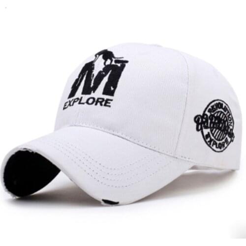 Fashion Couple Hats Embroidered Baseball Cap Mens Outdoor Sports Hat Ladies Sunscreen Visor Cap