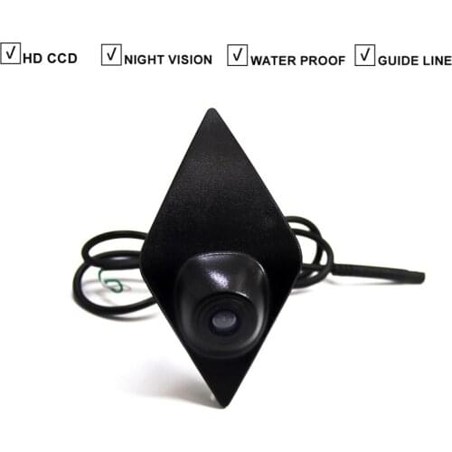 CCD HD Car Front View Camera For Renault Koleos KADJAR 2016 2017 Vehicle Camera Night Vision Waterproof Logo Embedded Side View