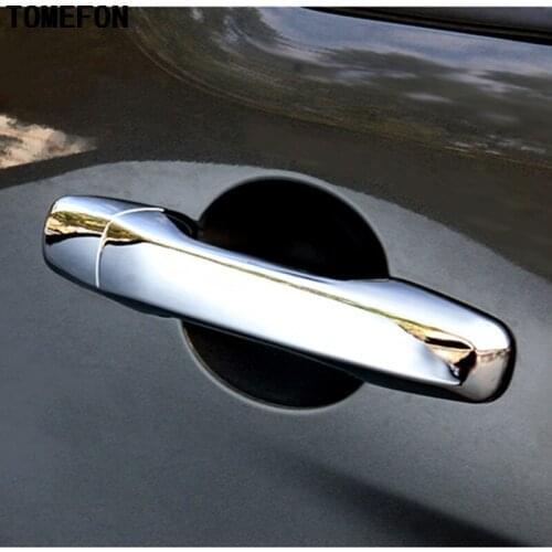 For Ford Explorer Sport 2016 2017 New ABS Chrome Car Door Handle Covers Trim Auto Accessories with Smart Holes 8pcs