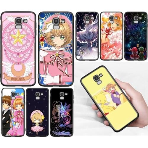 Card Captor Sakuras Anime Cover For Samsung Galaxy J8 J7 Duo J6 J5 Prime J4 Plus J3 J2 Core 2018 2017 2016 Phone Case