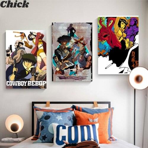 HD Canvas Painting Print Cowboy Anime Poster Wall Art Print Modern Home Decoration Painting Modular Living Room Picture Painting