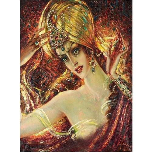 Indian Goddess Picture Full Square Round Drill 5D DIY Diamond Painting Embroidery Cross Stitch mosaic home Decor Woman A2208