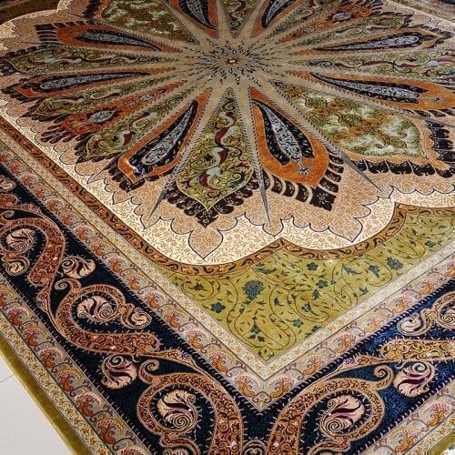 Chinese Factory Carpets And Rugs Living Room Handmade Persian Carpets Hot Sale Hand Knotted Rugs
