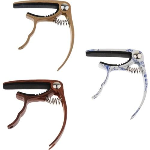 Metal Guitar Capo Key Clamp Quick Change for Acoustic Electric Guitar Ukulele Mandolin