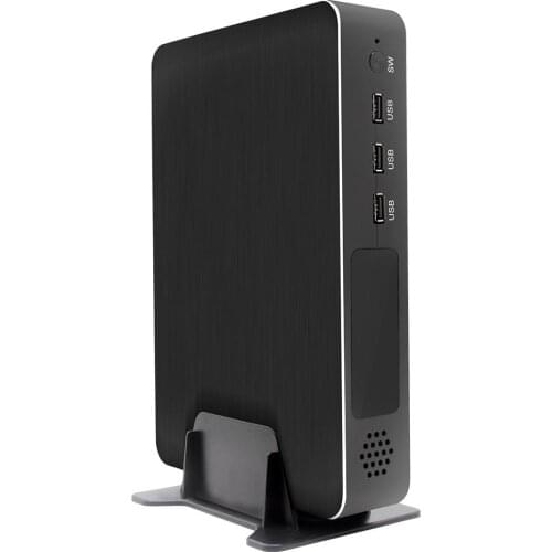 Intel Quad Core i3 8100 Processor HTPC Mini Pc with HDMI DVI 4K Gaming Computer Support 2G GTX1030 Dedicated Card mini pc