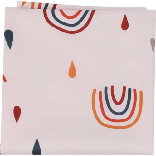 Multifunctional Baby Dining Chair Mat Waterproof Under High Chair Floor Protector Anti-Slip Play Mat