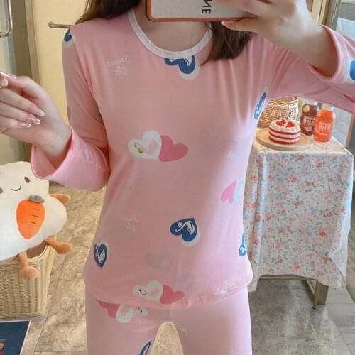 Fashion O-neck Thermal Underwear Sets Slim Warm Long Johns Ladies Slim Underwears Sets Bottoming Winter Warm Women Underwear