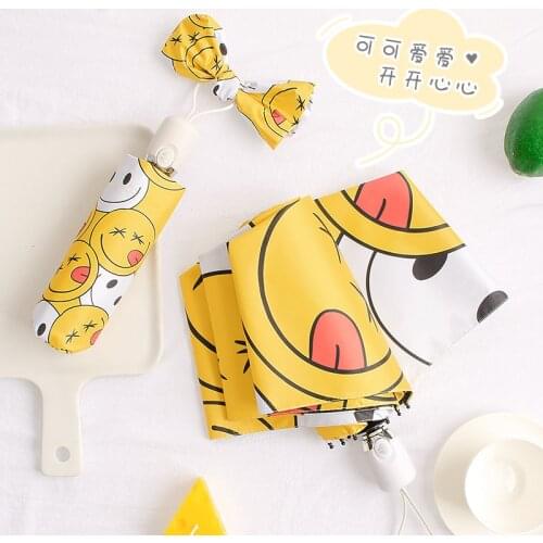 Fashionable and simple mini manual automatic sunscreen and anti ultraviolet sunshade Large Parasol Paraguas Gift Umbrella