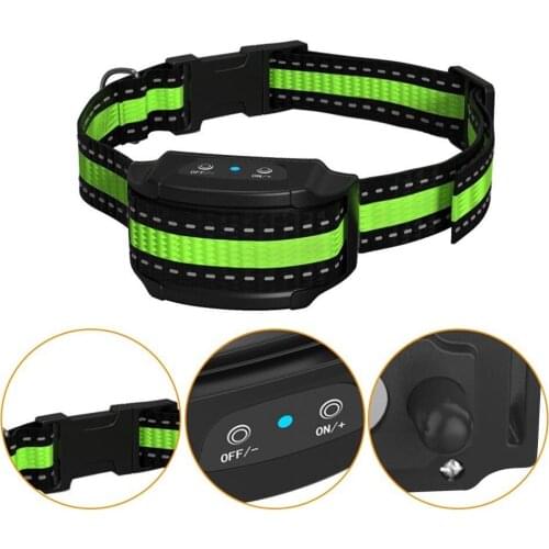 Anti-Barking Training Modes Safe Upgraded Effective Rechargeable Collar Electric Pet Dog Collar Anti Bark Collar For All Dogs