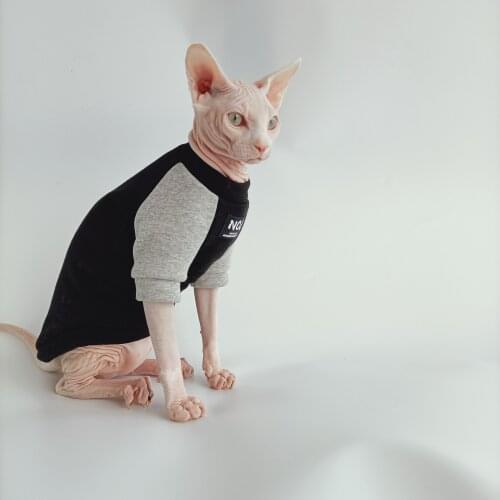 Plush sweater Sphinx hairless cat German custom winter warm clothes