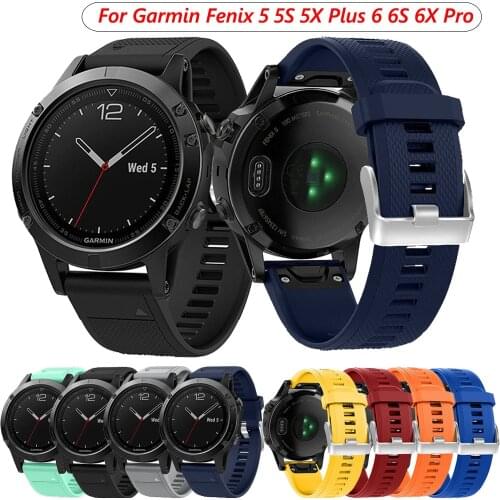 New Smart Silicone Replacement Strap for Garmin Fenix 6 6S 6X Pro 5 5X Plus 3 3 HR 935 Wristband Band Bracelet Correa 20 22 26mm