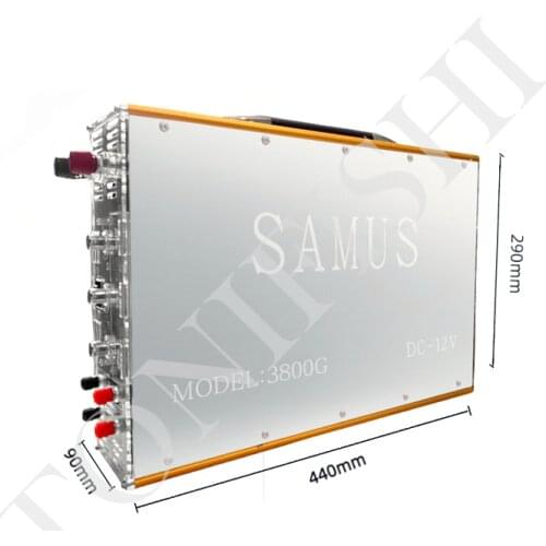 SAMUS 12V 24V high power inverter 3800G head kit electronic booster, power: 5000W, frequency: 15-110