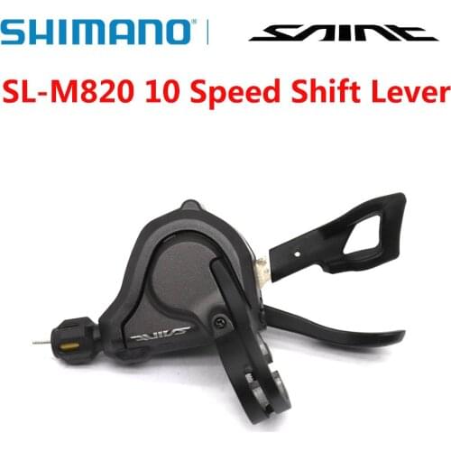 SHIMANO SAINT SL M820 10v Dual Control Lever Shifter- RAPIDFIRE Plus - Shift Lever - Clamp Band 10-speed SL-M820 Bicycle Parts