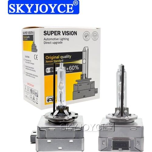SKYJOYCE 2PCS New OEM 55W D1S D3S 6000K Xenon HID Bulb 4300K 5000K 8000K 35W D1 D3 HID Xenon Lamp Replacement For Audi BMW Benz