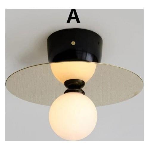 Modern deco maison hanging lamp iron bedroom LED pendant lights pendant lights luminaire suspendu industrial lamp