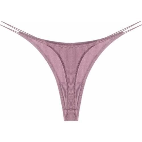 Thin Sexy Thongs Underwear For Woman Seamless Sexy Thongs Womens Lingerie G String Female Panties Thread Cotton Panties