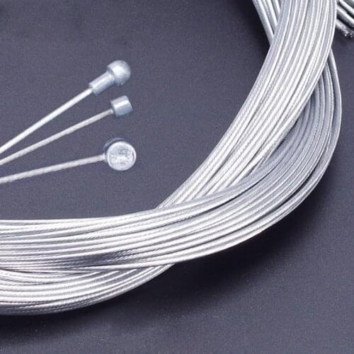 10pcs Mountain/Road/Folding Bicycle Shifting Cable MTB Bike Shift Line Brake Handle Wire Cycling Shift Cable Brake Inner Cable