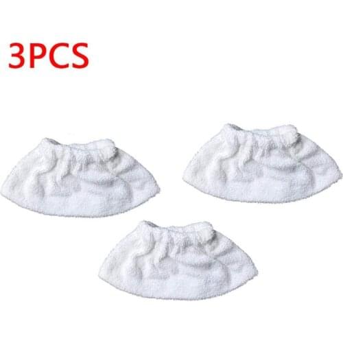 3Pcs for Karcher SC2 SC3 SC4 SC5 Cotton Brush Head Cover Steam Cleaner Part Accessories
