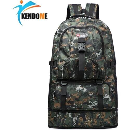 40L Nylon Military Tactical Backpack Outdoor Trekking Sport Travel Camping Hiking Camouflage Sports Bag Large Capacity Rucksacks
