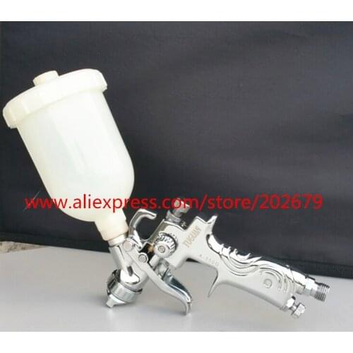A-350 Spray Gun High Quality LVMP MINI Spray Gun Gravity Stainless Steel 250ml Cup Auto Car Face Paint 1.0mm Nozzle