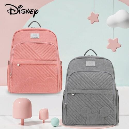 Disney Fashion Mommey Bag Waterproof Backpack For Mom Separation Bag Diaper Bags Maternity For Baby Care Mommy Travel Nappy Bag