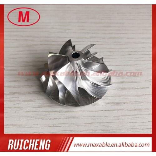 GT15-25 36.39/49.00mm 6+6 blades 702489-0005C performance turbo billet/milling/aluminum 2618 compressor wheel